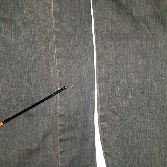 $5 SALE * size 8 TRIBAL Stretch Extensible "Java" wash Embroidered jeans - Picture 13 of 16